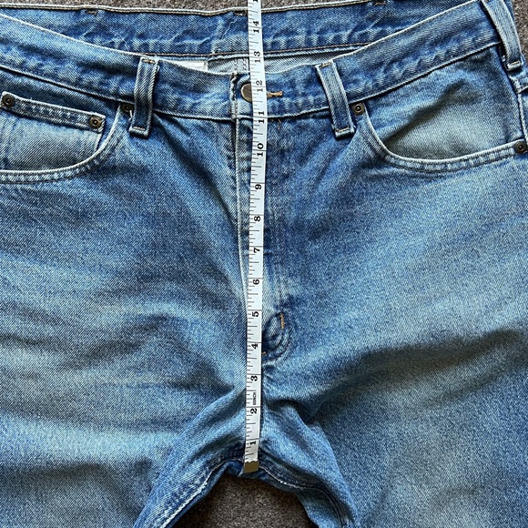 Carhartt B17 DST Relaxed Fit Denim Jeans Mens 36x30 (fits 34x29) Mid Wash Blue - Picture 10 of 13